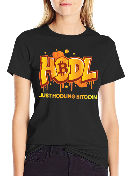 Camiseta Bitcoin HODL - Invierte y conserva!