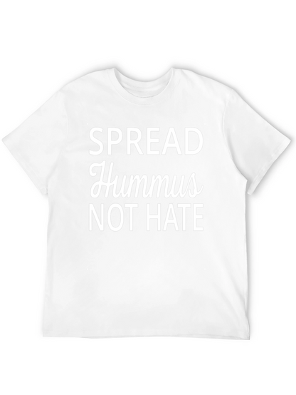 Camiseta Negra: ¡Hummus No Odio! Con Estilo
