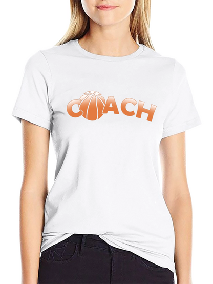 Camiseta Negra Coach Baloncesto