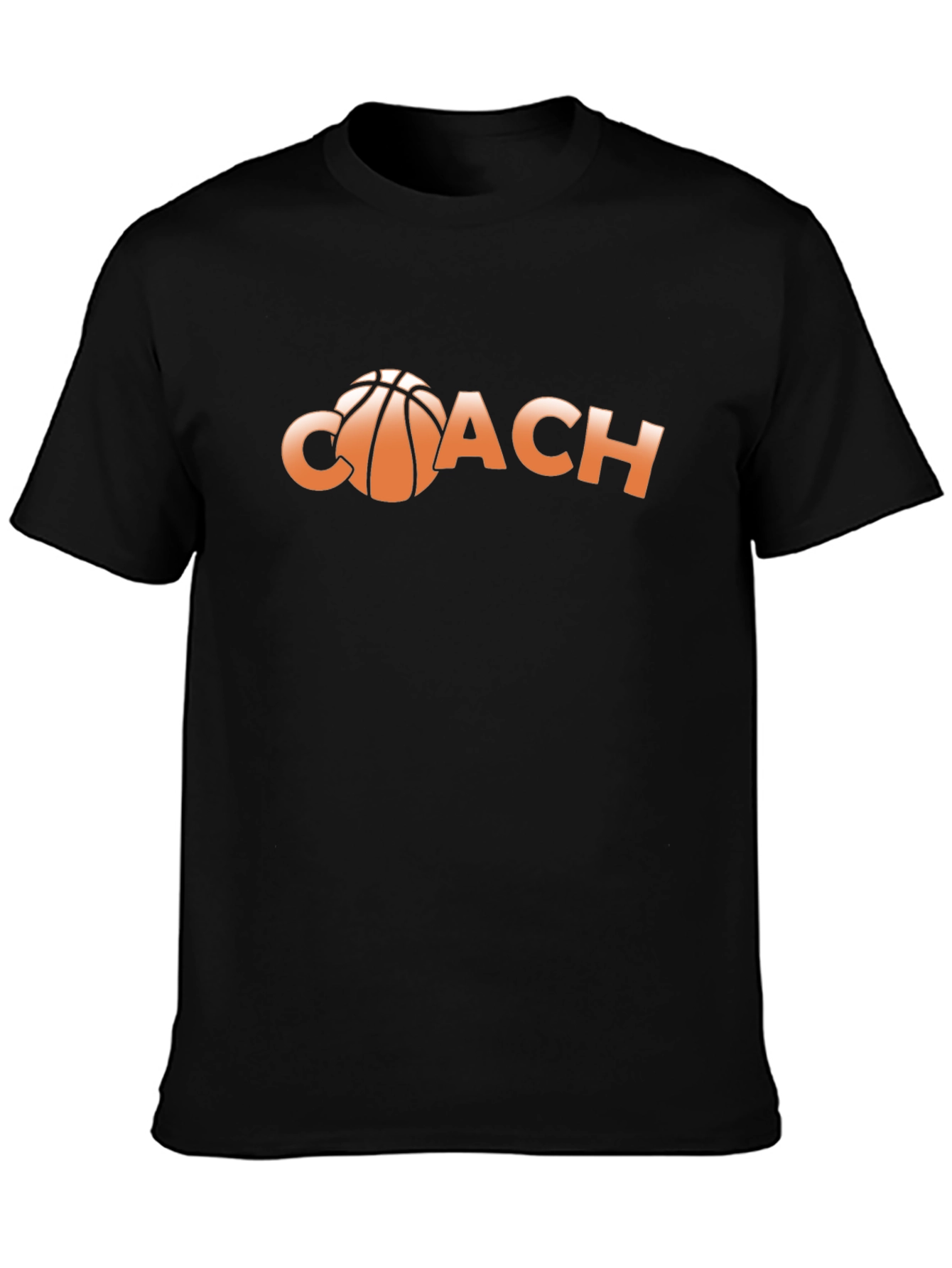Camiseta Negra Coach Baloncesto