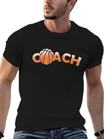 Camiseta Negra Coach Baloncesto