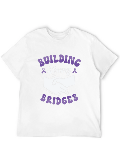 Camiseta Negra Construyendo Puentes - Solidaridad