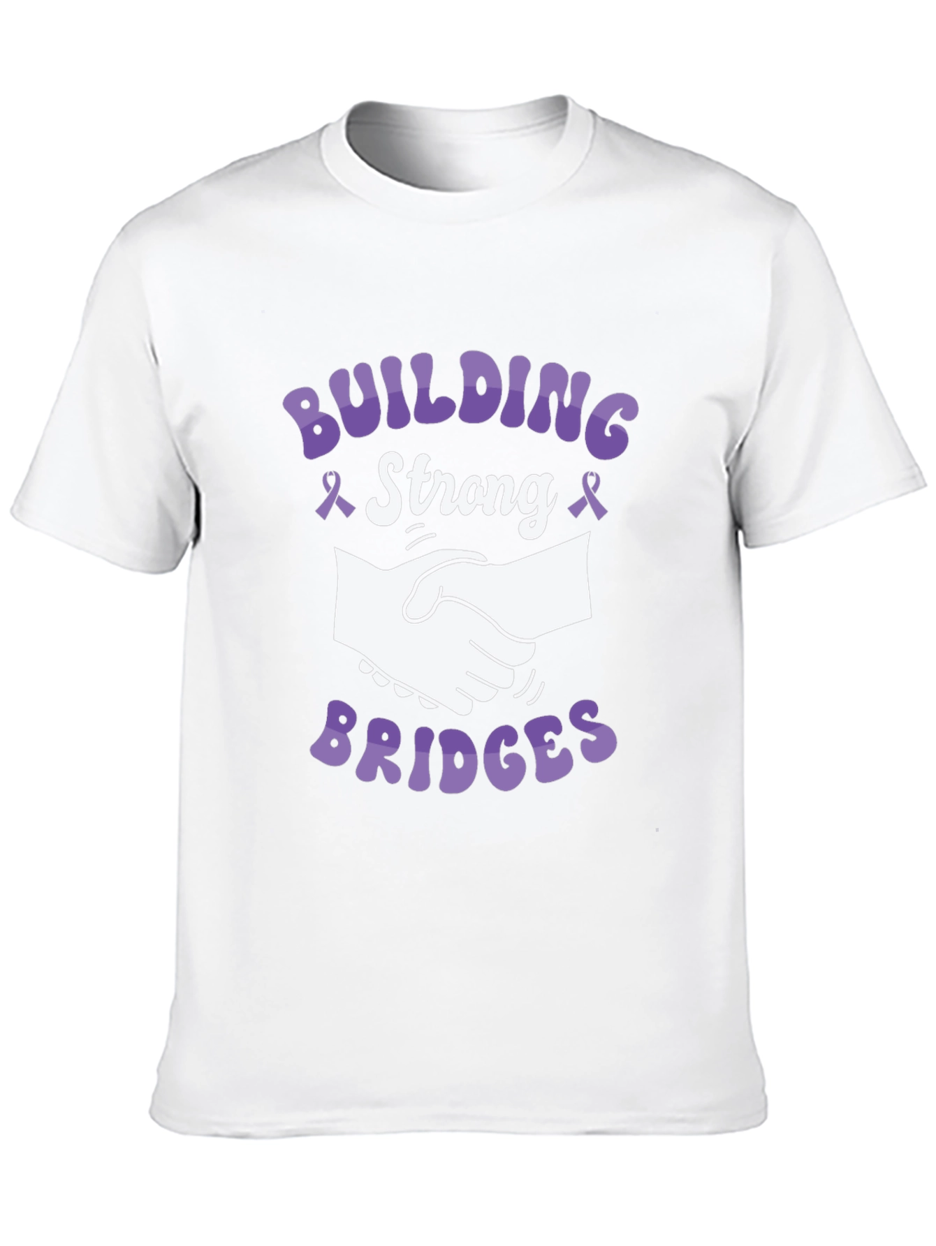 Camiseta Negra Construyendo Puentes - Solidaridad