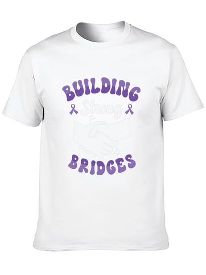 Camiseta Negra Construyendo Puentes - Solidaridad