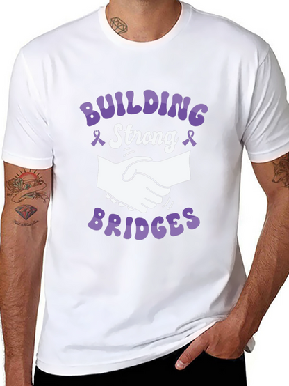 Camiseta Negra Construyendo Puentes - Solidaridad
