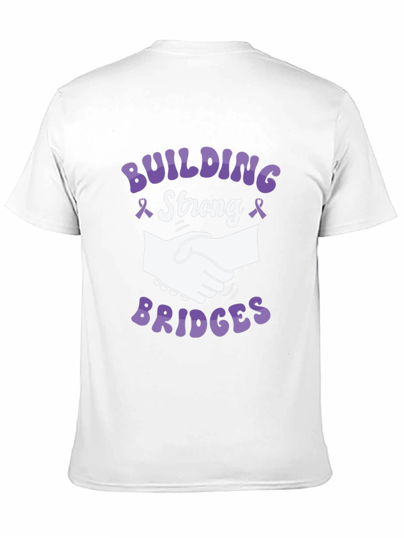 Camiseta Negra Construyendo Puentes - Solidaridad