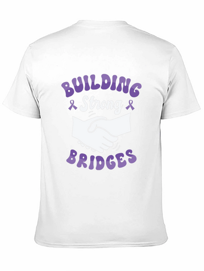 Camiseta Negra Construyendo Puentes - Solidaridad