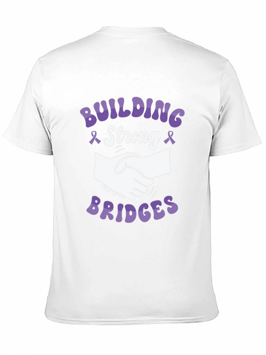 Camiseta Negra Construyendo Puentes - Solidaridad