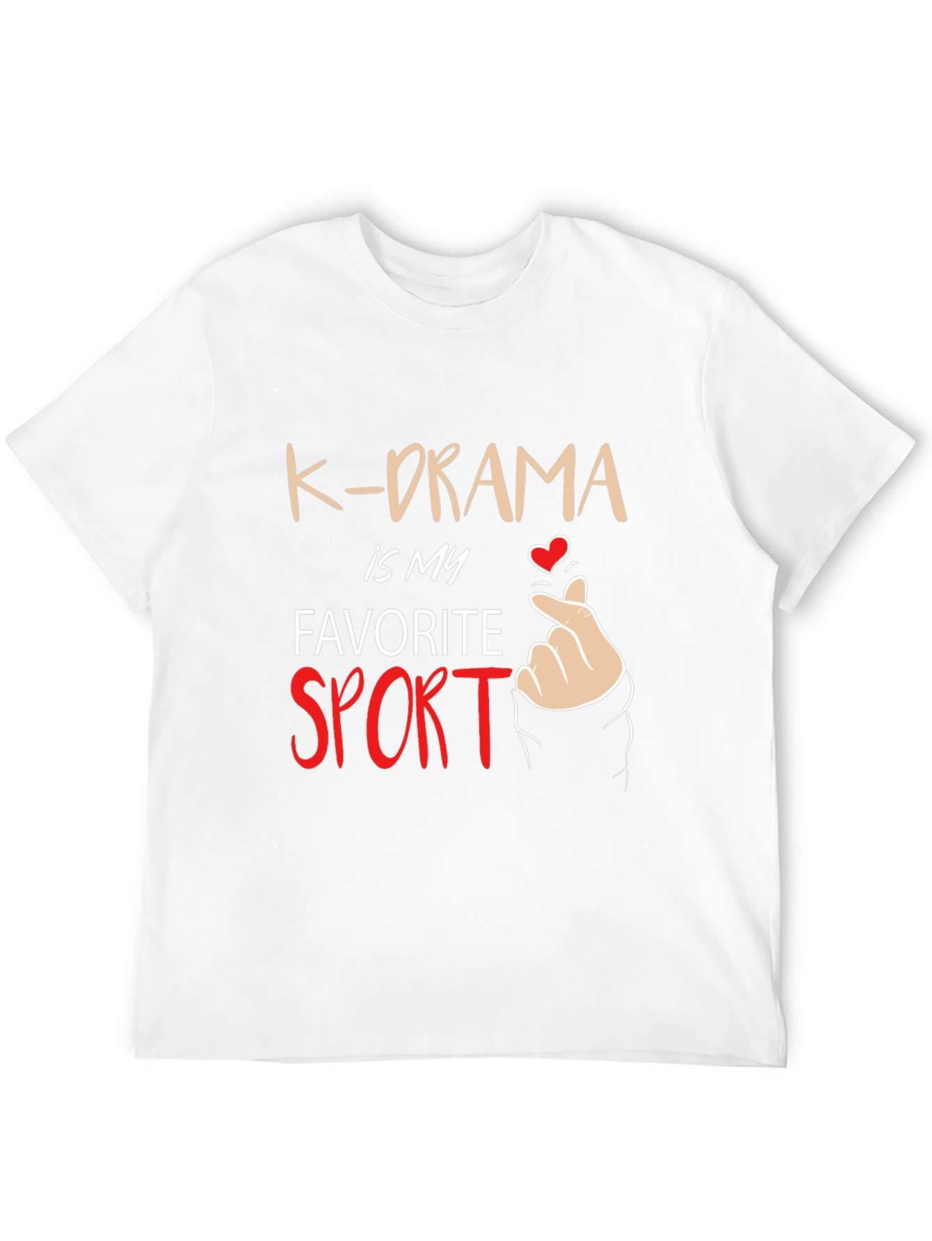 Camiseta Negra K-Drama My Favorite Sport