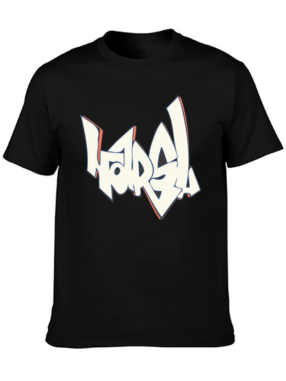 Camiseta Negra Hombre - Diseño Gráfico Urbano