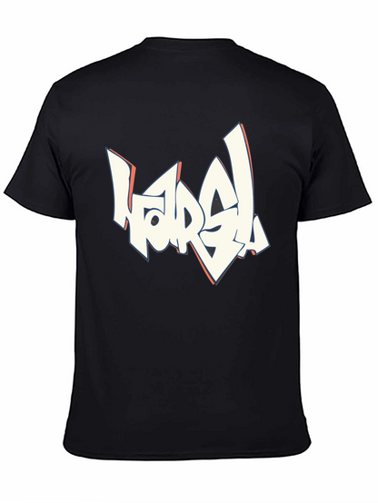 Camiseta Negra Hombre - Diseño Gráfico Urbano