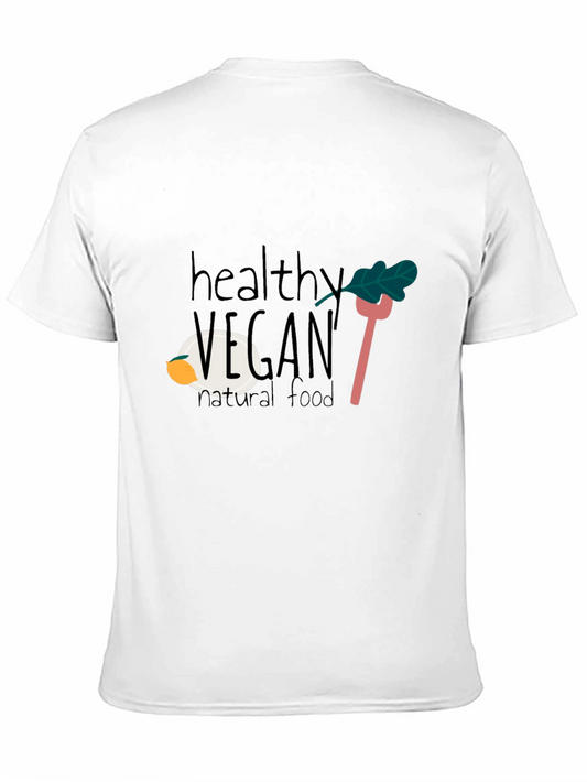 Camiseta Negra Vegana Saludable