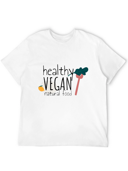 Camiseta Negra Vegana Saludable