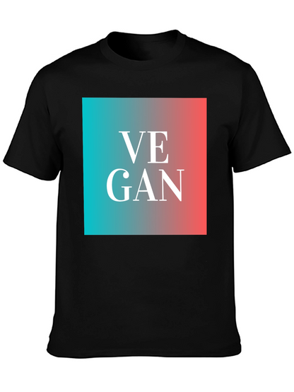 Camiseta Vegana Estampada Diseño Moderno