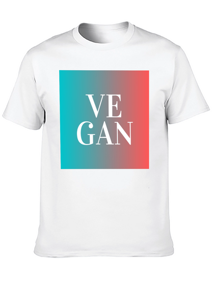 Camiseta Vegana Estampada Diseño Moderno
