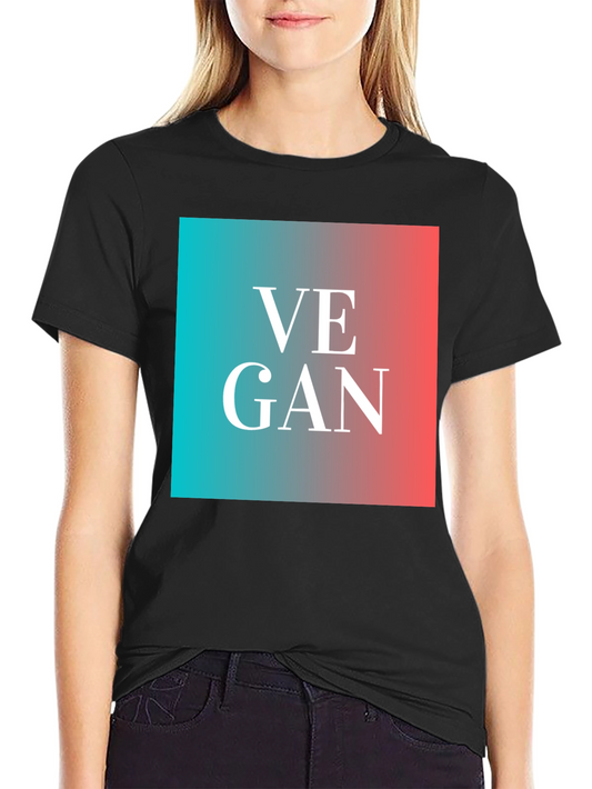 Camiseta Vegana Estampada Diseño Moderno