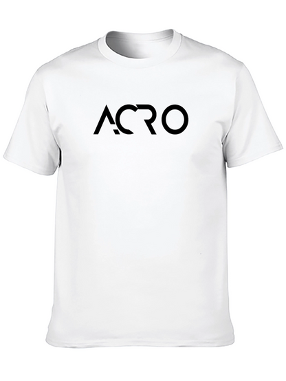 Camiseta ACRO Negra Unisex de Algodón