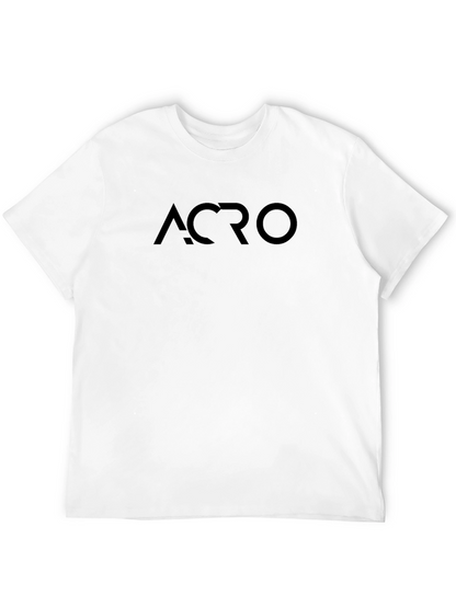 Camiseta ACRO Negra Unisex de Algodón