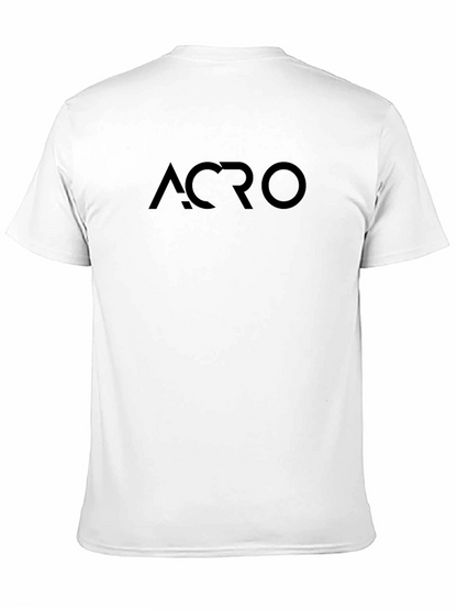 Camiseta ACRO Negra Unisex de Algodón