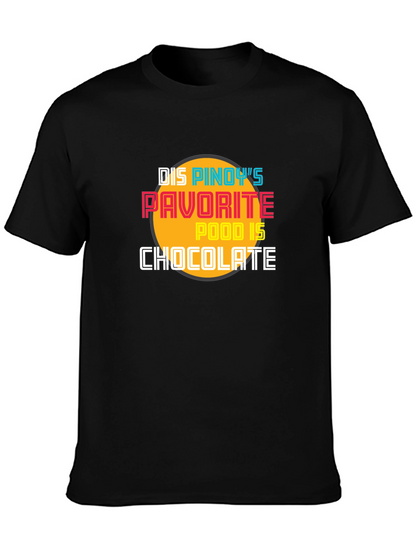 Camiseta Negra Chocolate para Fanáticos Filipinos