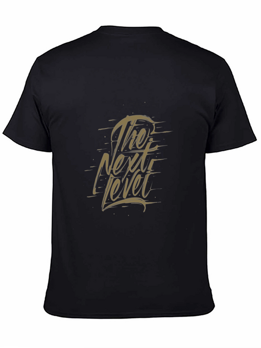 Camiseta Negra Hombre - Diseño The Next Level