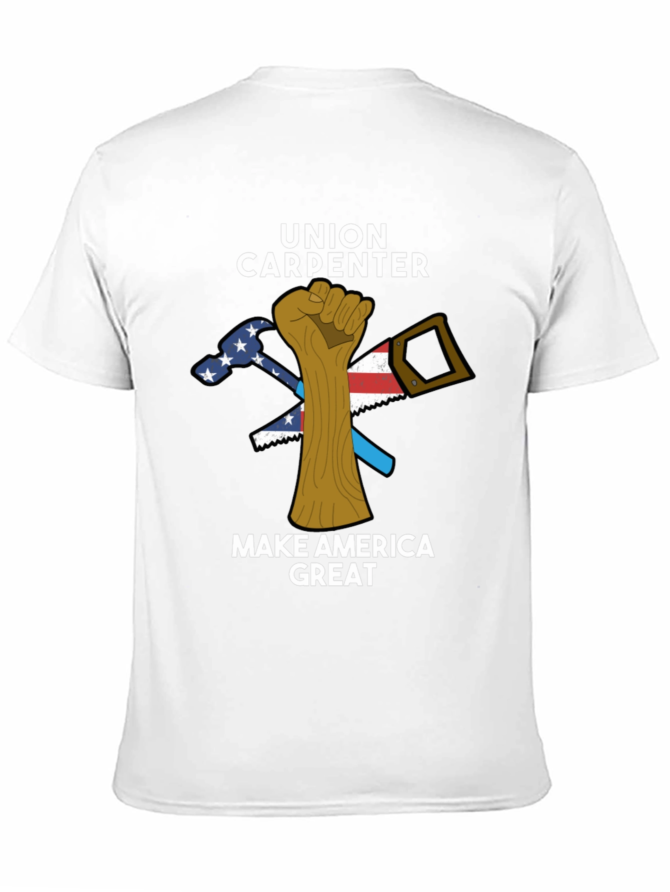 Camiseta Carpintero Unión ¡Haz América Grande!