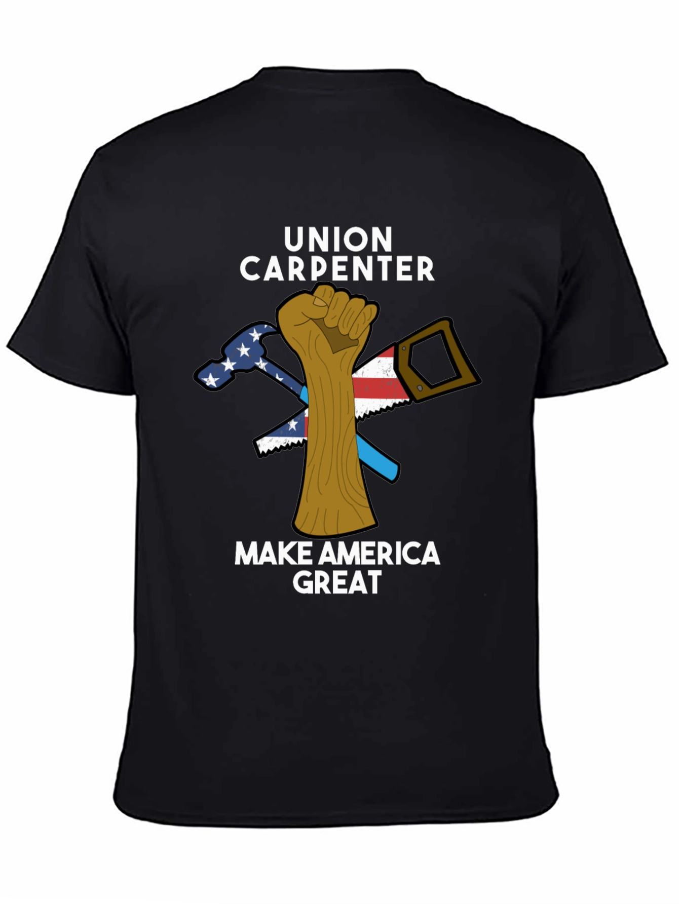 Camiseta Carpintero Unión ¡Haz América Grande!