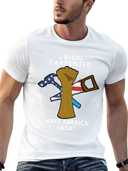 Camiseta Carpintero Unión ¡Haz América Grande!