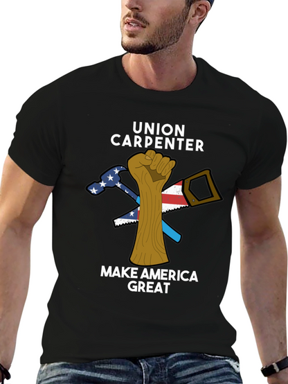 Camiseta Carpintero Unión ¡Haz América Grande!