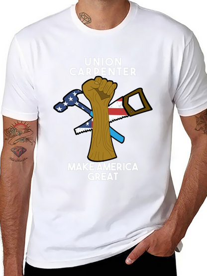 Camiseta Carpintero Unión ¡Haz América Grande!