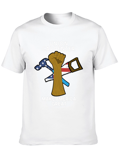 Camiseta Carpintero Unión ¡Haz América Grande!