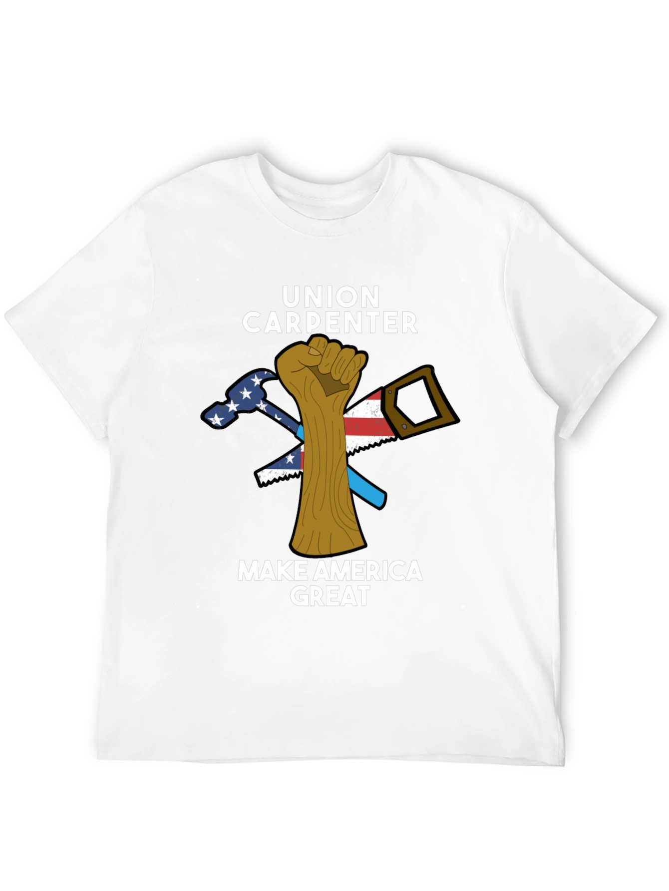 Camiseta Carpintero Unión ¡Haz América Grande!