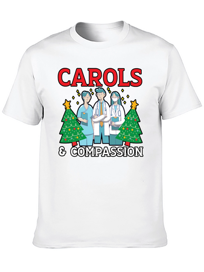 Camiseta Navideña de Médicos Carols & Compassion