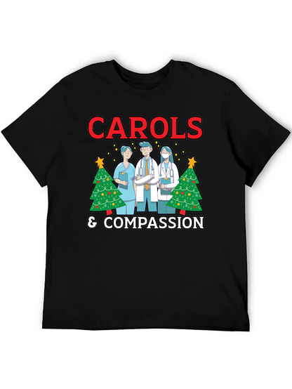 Camiseta Navideña de Médicos Carols & Compassion