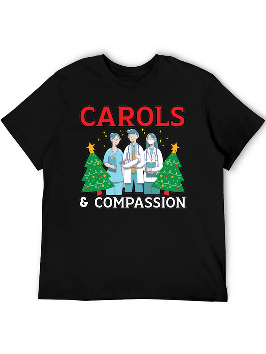 Camiseta Navideña de Médicos Carols & Compassion