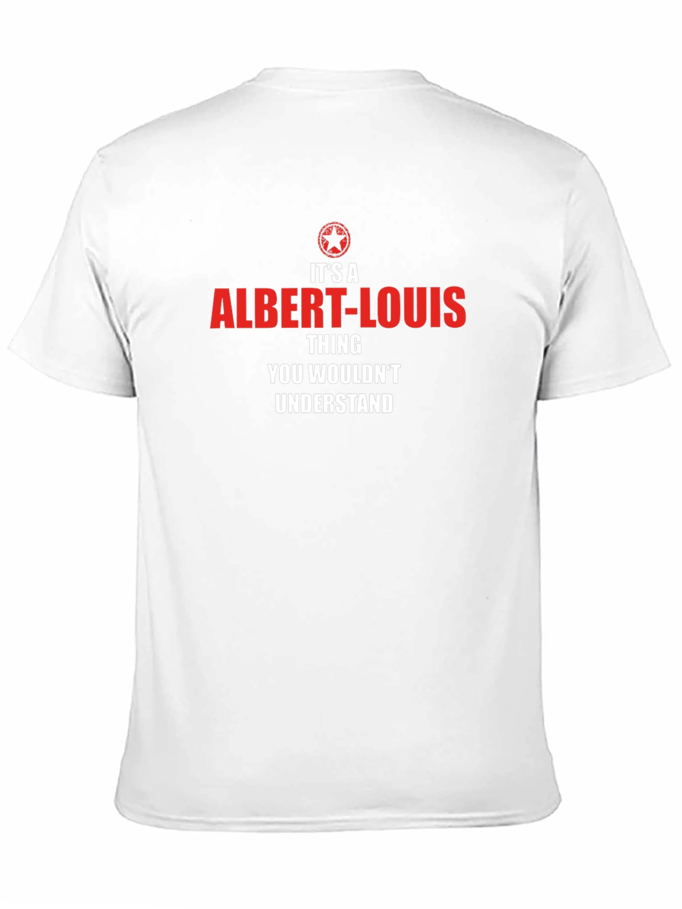 Camiseta Negra Albert-Louis Thing - Diseño Único