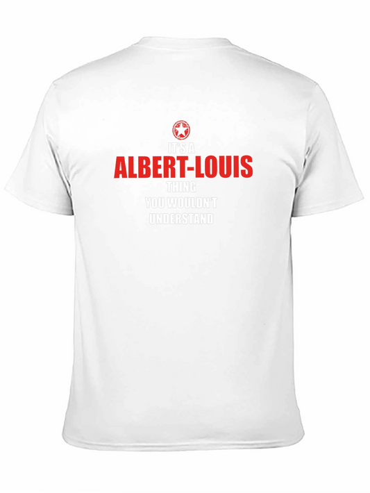 Camiseta Negra Albert-Louis Thing - Diseño Único