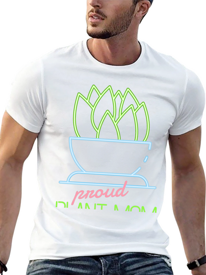 Camiseta Negra Proud Plant Mom