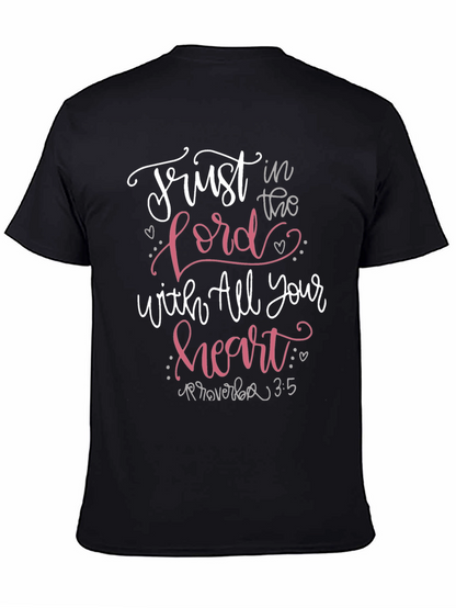 Camiseta Cristiana: Confía en el Señor