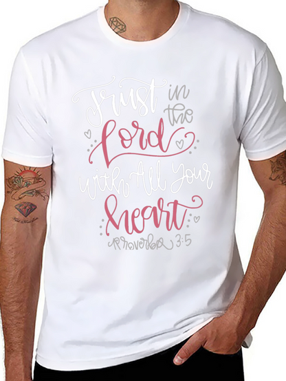 Camiseta Cristiana: Confía en el Señor