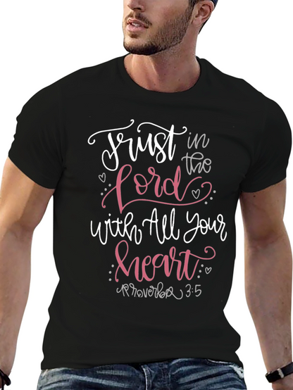 Camiseta Cristiana: Confía en el Señor