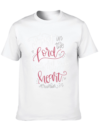 Camiseta Cristiana: Confía en el Señor