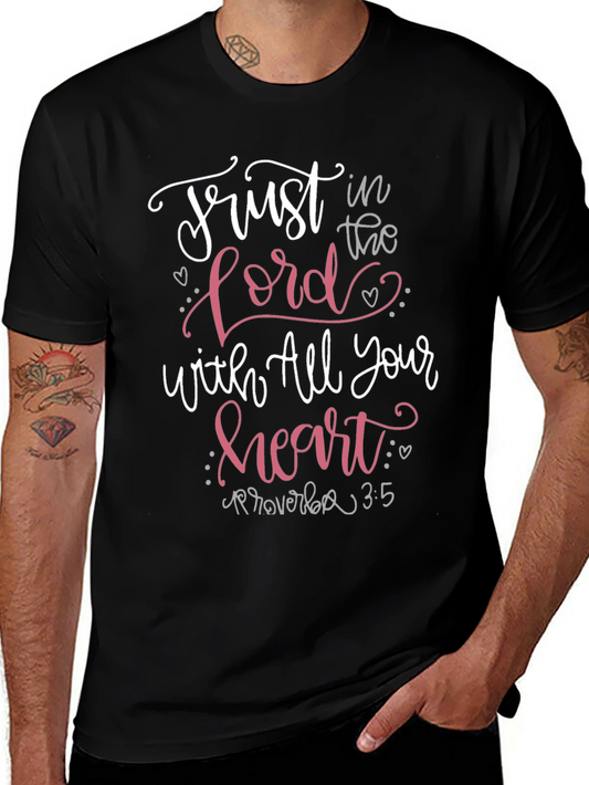 Camiseta Cristiana: Confía en el Señor
