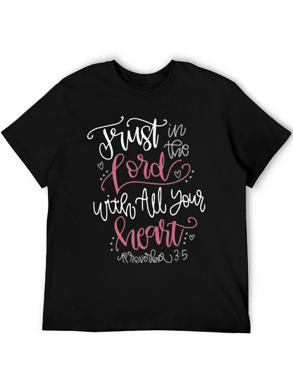 Camiseta Cristiana: Confía en el Señor