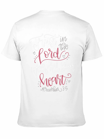 Camiseta Cristiana: Confía en el Señor
