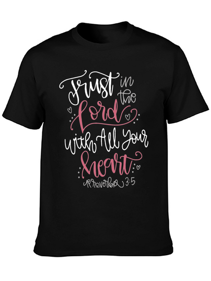 Camiseta Cristiana: Confía en el Señor