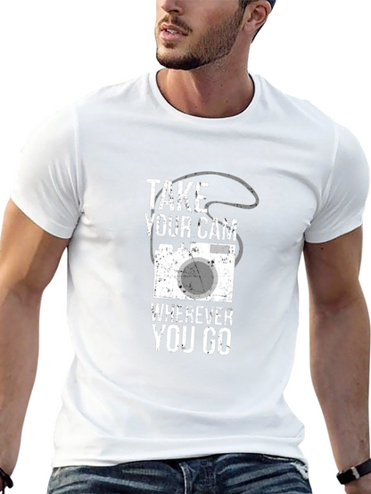 Camiseta Negra Take Your Cam