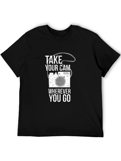 Camiseta Negra Take Your Cam