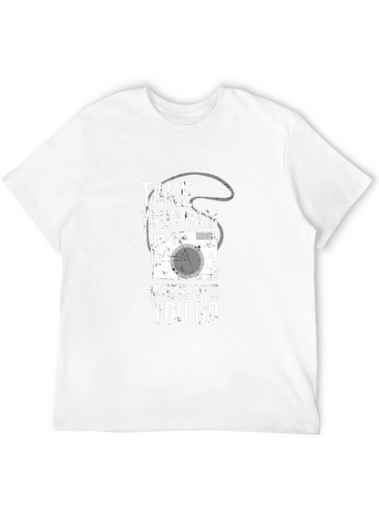 Camiseta Negra Take Your Cam