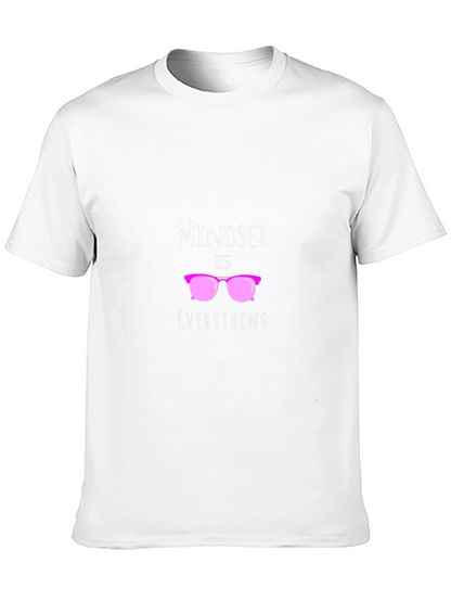 Camiseta Negra con Diseño Motivacional Mindset is Everything